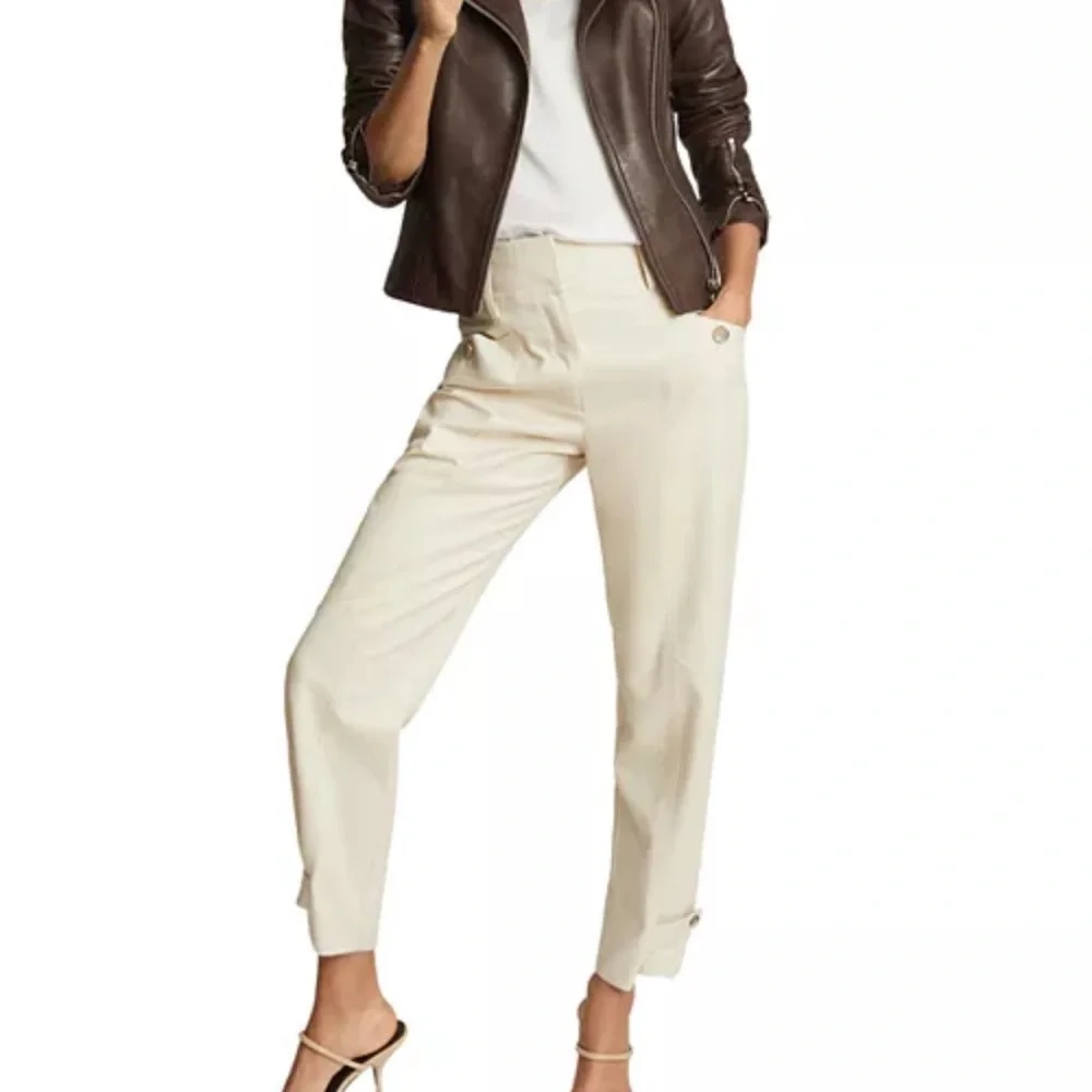 REISS
Tallis Leather Moto Jacket size 6 US in great like new condition - Picture 5 of 12